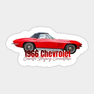 1966 Chevrolet Corvette Stingray Convertible Sticker